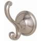 Robe Hook Traditional in Satin Nickel
