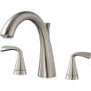 T186900.295 Fluent Roman Tub Faucet for Flash Rough Valves in Brushed Nickel Finish