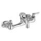 Exposed Yoke Wall Mount Service Sink Faucet with Vandal - Resistant Handles and 3