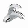 Centerset Lavatory Faucet with Metal Speed Connect Pop-Up Drain in Chrome