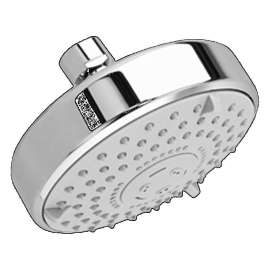 3-Function Rain Showerhead Water-Saving