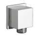 Square Wall Supply in Chrome