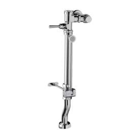 Bedpan Washer with 1.6 GPF Manual Flush Valve in Chrome