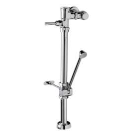 6047.820.002 Bedpan Washer with Manual 1.28 GPF Flush Valve in Chrome