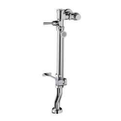 Bedpan Washer with Manual 1.28 GPF Flush Valve in Chrome