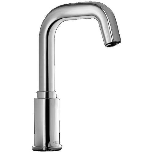 Deck-Mount Sensor-Operated Vandal-resistant 0.5 GPM Battery Powered Proximity Faucet in Chrome