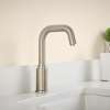 1.5 GPM Deck Mount Sensor-Operated Faucet with PWRX Battery in Brushed Nickel