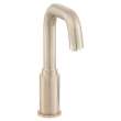 0.35 GPM Deck Mount Sensor-Operated Faucet with PWRX Battery in Brushed Nickel