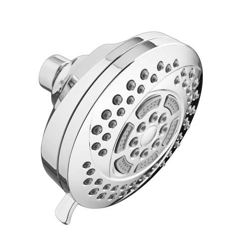 HydroFocus 6-Function Shower Head in Polished Chrome