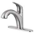 Colony Pro 1-Handle Kitchen Faucet with Pull-Out Spray in Stainless Steel
