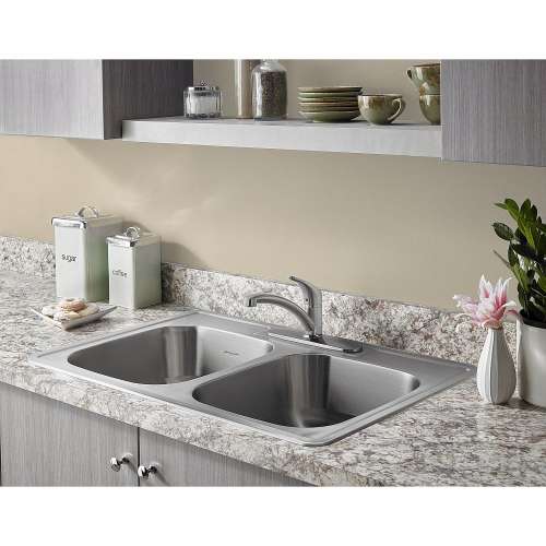 Colony Pro 1-Handle Kitchen Faucet in Stainless Steel