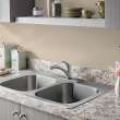 Colony Pro 1-Handle Kitchen Faucet in Stainless Steel