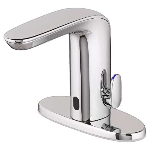 0.35 GPM Base Model Bathroom Faucet with Above Deck Mixing in Polished Chrome