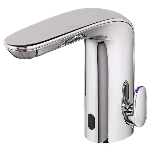 0.35 GPM Battery Powered Bathroom Faucet with SmarTherm in Polished Chrome