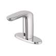 0.35 GPM Battery Powered Bathroom Faucet in Polished Chrome