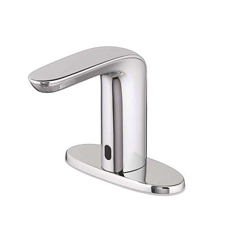 0.35 GPM Battery Powered Bathroom Faucet in Polished Chrome