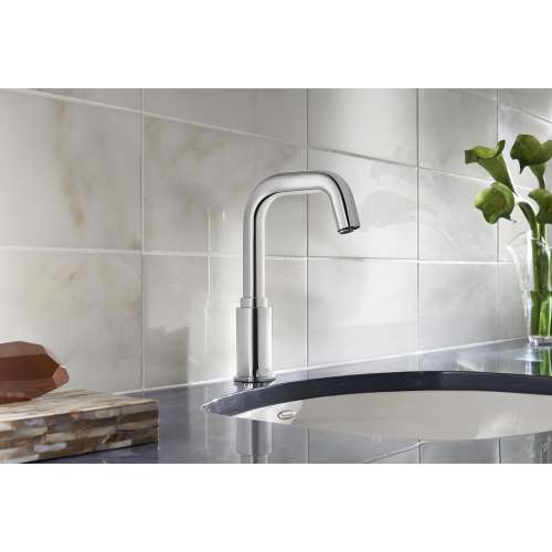 0.35 GPM Electronic Bathroom Faucet with Touch-Free Sensor in Polished Chrome