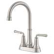 Delancey Centerset Bar Sink Faucet in Stainless Steel