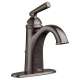 1-Handle Monoblock Bathroom Faucet in Legacy Bronze