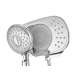 2.5 GPM Duo 4-Function 2-in-1 Shower Head in Polished Chrome