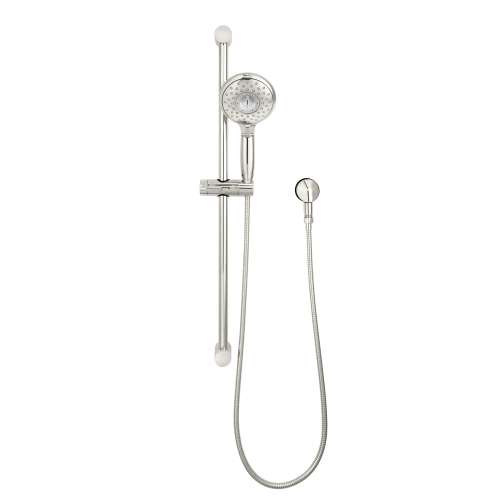 1.8 GPM Handheld Shower Slide Bar Kit in Polished Nickel