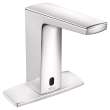 7025203.002 Paradigm 0.35 GPM Selectronic Faucet with Above-Deck Mixing in Polished Chrome Finish