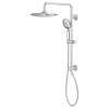 Spectra+ Versa Shower Kit with 4-Function Hand Shower with Rain Shower Head, in Polished Chrome