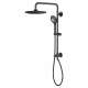 Spectra+ Versa Shower Kit with 4-Function Hand Shower with Rain Shower Head, in Legacy Bronze