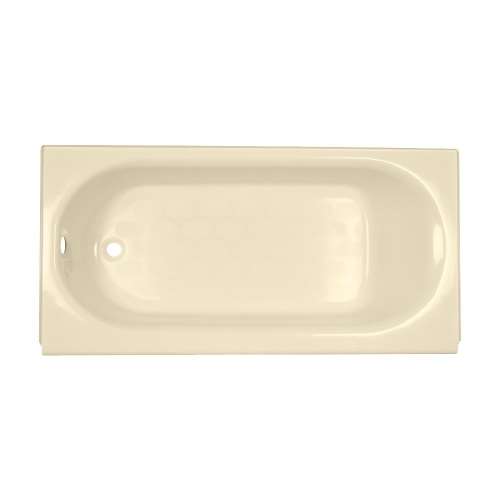 2390202.021 Americast Bath 60-in x 30-in with Intergral Apron, Left Hand Outlet, and Tiling Flange