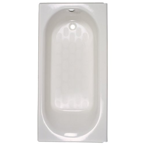 60-in. x 34-in. Integral Apron Bathtub with Right Hand Drain and Tub Cover in White