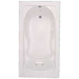 Cadet Acrylic 60-In X 42-In Drop-In Whirpool Bathtub