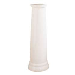 0066.000.020 Pedestal Leg in White