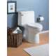 1.6 Gpf Elongated Right Height One-Piece Toilet with Seat, in Linen