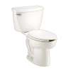 Right-Height Elongated Two-Piece Pressure-Assisted 1.6 GPF Toilet with 12-in Rough-In