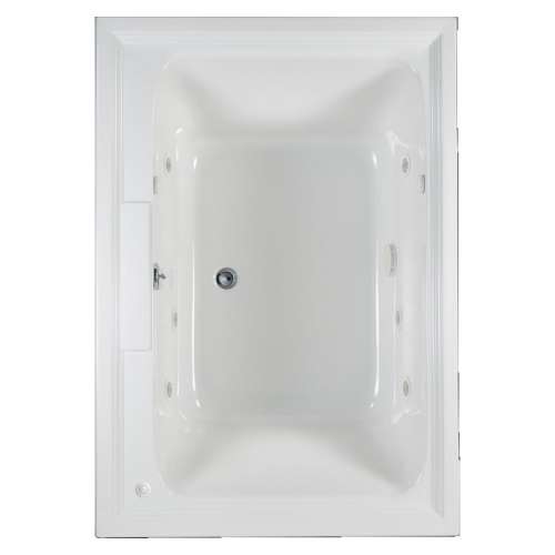 Town Square Acrylic 60-In X 42-In Drop-In Whirpool Bathtub