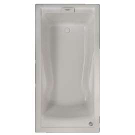 Evolution Acrylic 72-In X 36-In Alcove Bathtub With Left Hand, Right Hand Drain