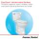 Champion(R) PRO Two-Piece 1.28 gpf/4.8 Lpf Chair Height Round Front Right-Hand Trip Lever Toilet Less Seat, 211BA105.020