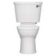 Champion(R) PRO Two-Piece 1.28 gpf/4.8 Lpf Chair Height Round Front Right-Hand Trip Lever Toilet Less Seat, 211BA105.020
