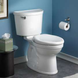 Two-Piece Right Height Elongated 1.28GPF Toilet with Right Hand Trip Lever with 12-in Rough-In