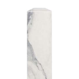 Inside Corner Trim Pair - 72ch x 2, Pearl Stone