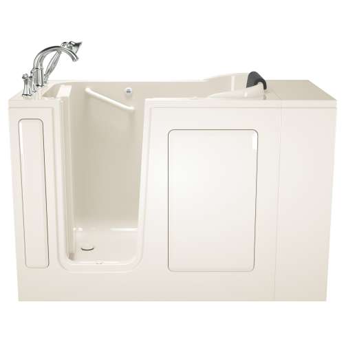2848.609.SL-M As Walk In Tubs 28-in. x 48-in. Walk-In Soaking Bathtub with Left-Hand Drain and Tub Faucet