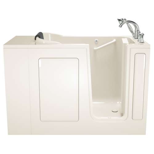 2848.609.WR-M As Walk In Tubs 28-in. x 48-in. Walk-In Whirlpool Massage Bathtub with Right-Hand Drain and Tub Faucet
