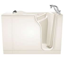 3052.609.SR-M As Walk In Tubs 30-in. x 52-in. Walk-In Soaking Bathtub with Right-Hand Drain and Tub Faucet