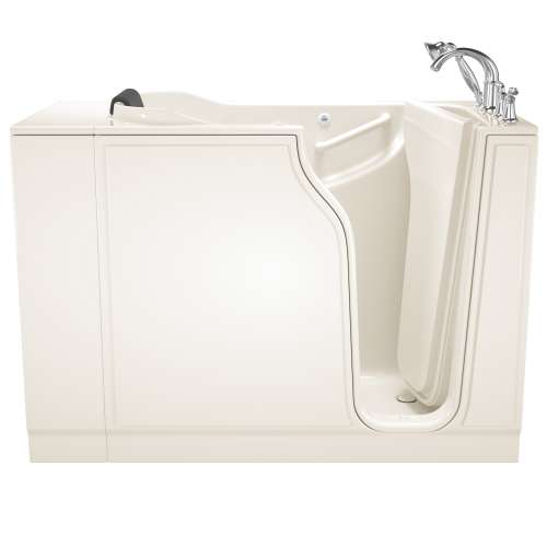3052.609.SR-M As Walk In Tubs 30-in. x 52-in. Walk-In Soaking Bathtub with Right-Hand Drain and Tub Faucet