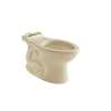 Right Height Elongated Toilet Bowl Only, in Bone
