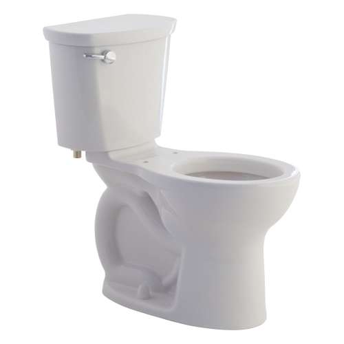 Right Height Round Front 1.28 Gpf 2-Piece Toilet, in Bone