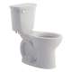 Right Height Round Front 1.28 Gpf 2-Piece Toilet, in Bone