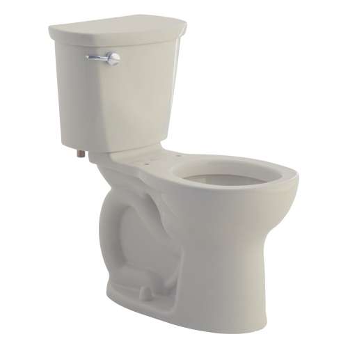 Right Height Round Front 1.28 Gpf 2-Piece Toilet, in Linen