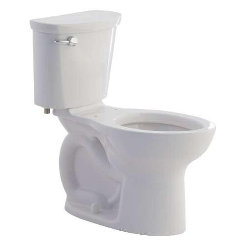 Right Height Elongated 10 Inch Rough-In 1.28 Gpf 2-Piece Toilet, in Linen