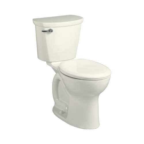 Right Height Round Front 10 Inch Rough-In 1.28 Gpf 2-Piece Toilet, in Linen